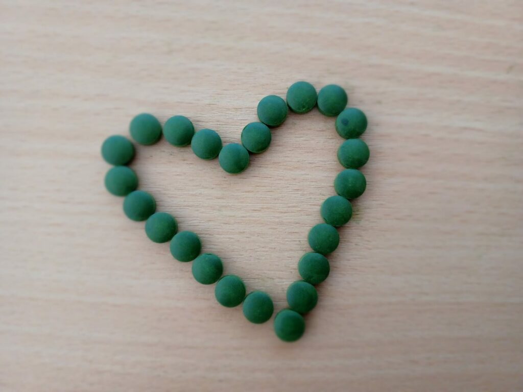 Chlorella-Tabletten